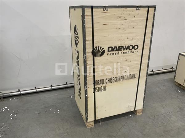Grote foto daewoo da5100 hc hydraulische slangenpers doe het zelf en verbouw hefwerktuigen