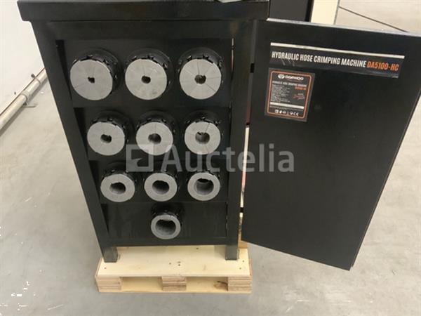 Grote foto daewoo da5100 hc hydraulische slangenpers doe het zelf en verbouw hefwerktuigen