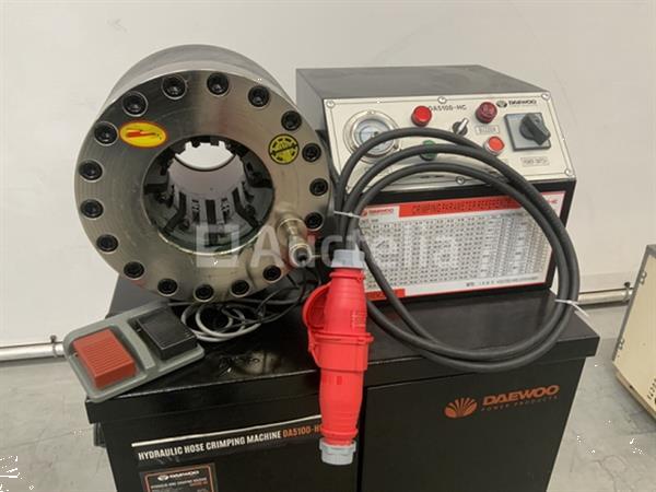 Grote foto daewoo da5100 hc hydraulische slangenpers doe het zelf en verbouw hefwerktuigen