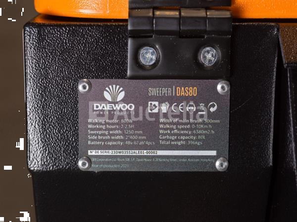 Grote foto daewoo das80 veegmachine veegmachine doe het zelf en verbouw hefwerktuigen
