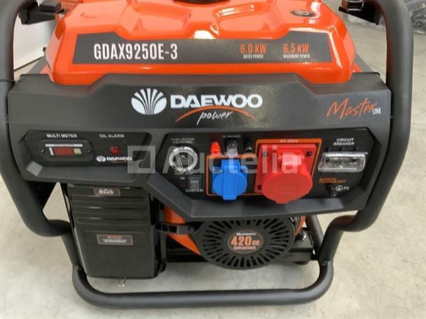 Grote foto daewoo gdax9250e benzine generator doe het zelf en verbouw hefwerktuigen