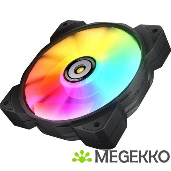 Grote foto cougar gaming cf mhp12hb rgb computer behuizing luchtkoeler 12 cm zwart wit 1 stuk s computers en software overige computers en software