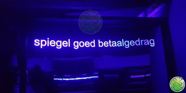 Grote foto lachspiegels met gelaserde tekst hobby en vrije tijd feestartikelen