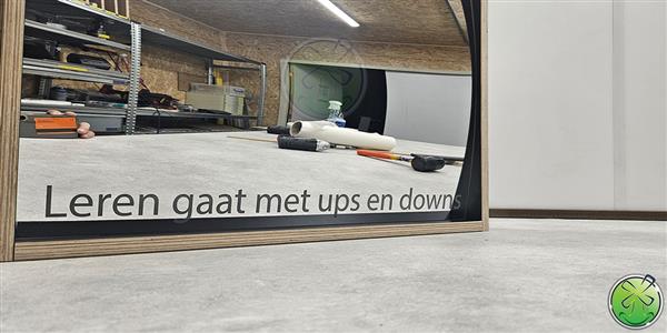 Grote foto lachspiegels met gelaserde tekst hobby en vrije tijd feestartikelen