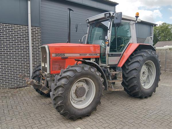 Grote foto massey ferguson 3655 dynashift met luchtremmen agrarisch tractoren