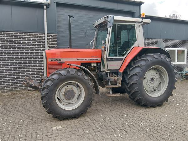 Grote foto massey ferguson 3655 dynashift met luchtremmen agrarisch tractoren