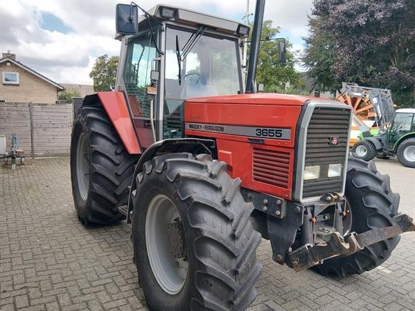 Grote foto massey ferguson 3655 dynashift met luchtremmen agrarisch tractoren