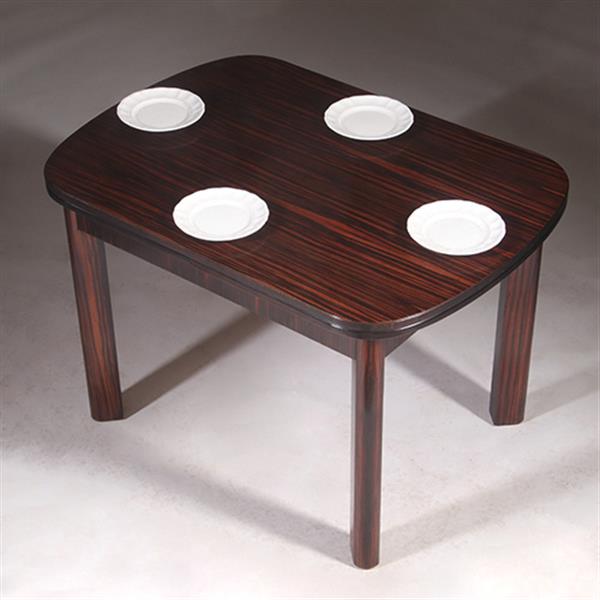 Grote foto art deco mid century eetkamertafel uitschuifbaar opgelegd gespiegeld palissander no.322140 antiek en kunst stoelen en banken