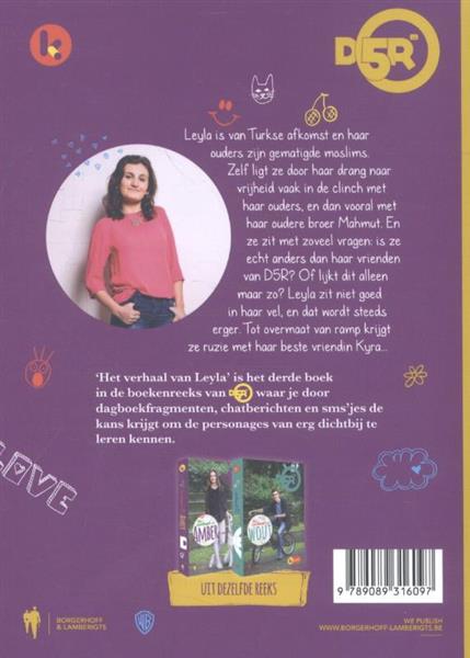 Grote foto het verhaal van leyla d5r boeken jeugd 13 jaar en ouder