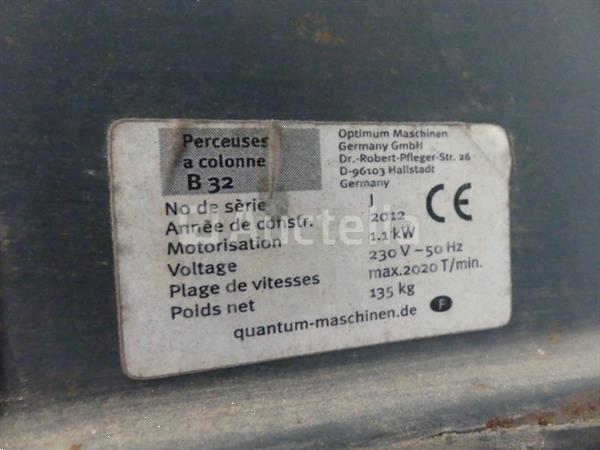 Grote foto quantum b32 kolomboormachine doe het zelf en verbouw ijzerwaren en bevestigingsmiddelen