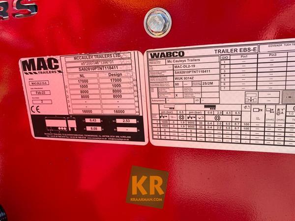 Grote foto mac trailers 16 premium 27606 agrarisch aanhangwagens