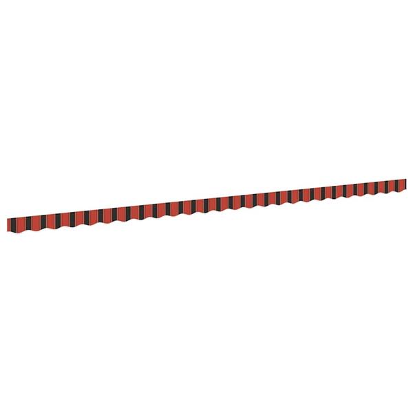 Grote foto vidaxl markies valance multikleur 5.8 x 0.2 m canvas tuin en terras overige tuin en terras