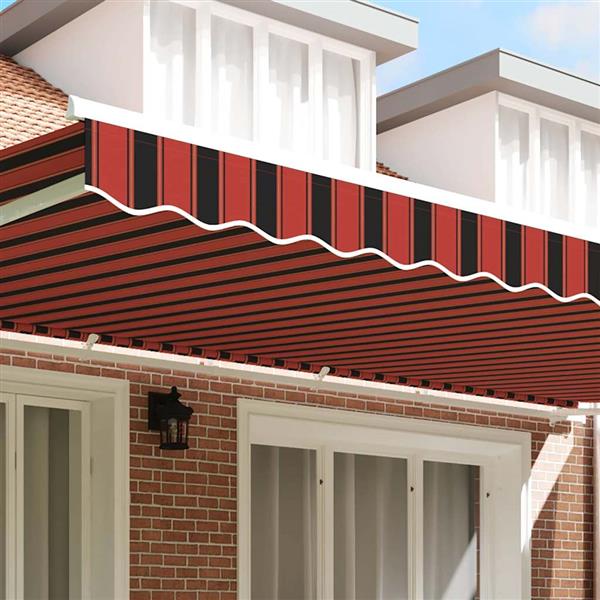 Grote foto vidaxl markies valance multikleur 5.8 x 0.2 m canvas tuin en terras overige tuin en terras