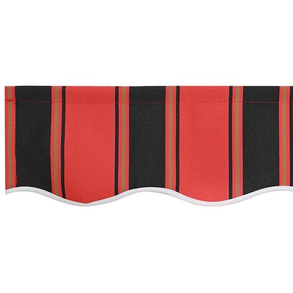 Grote foto vidaxl markies valance multikleur 5.8 x 0.2 m canvas tuin en terras overige tuin en terras