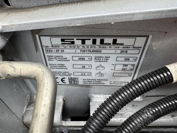 Grote foto vs 22293 elektrische palletwagen still exusf20 bj 2018 2 ton doe het zelf en verbouw hefwerktuigen