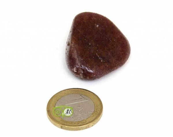 Grote foto rode aventurijn knuffelsteen nr 2 20 gram verzamelen overige verzamelingen