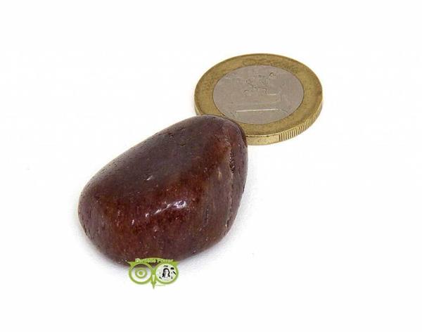 Grote foto rode aventurijn knuffelsteen nr 2 20 gram verzamelen overige verzamelingen