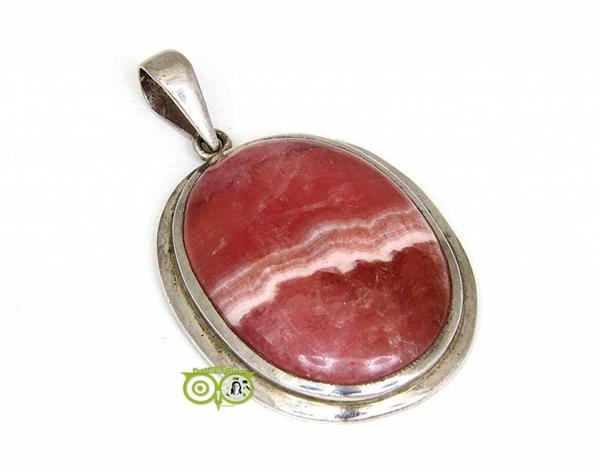 Grote foto rhodochrosiet edelstenen hanger rhc hg rm 1 11 verzamelen overige verzamelingen