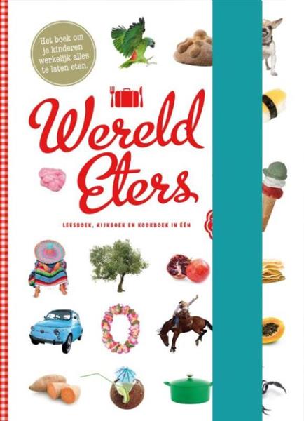 Grote foto wereldeters boeken kookboeken