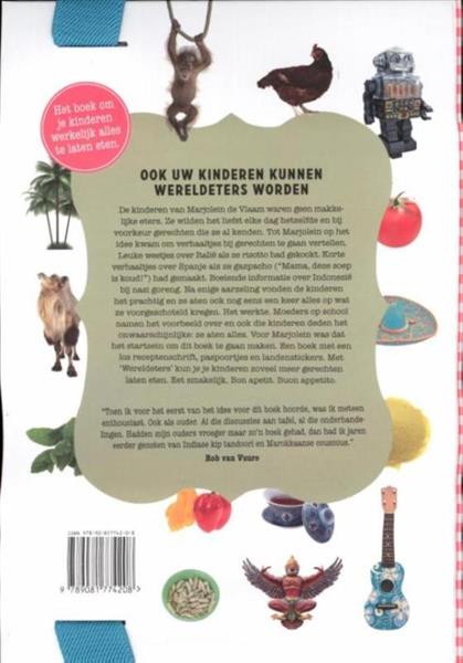 Grote foto wereldeters boeken kookboeken