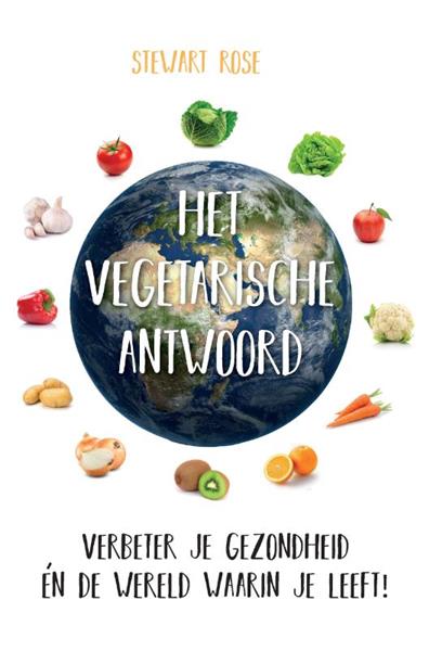 Grote foto het vegetarische antwoord boeken gezondheid en voeding