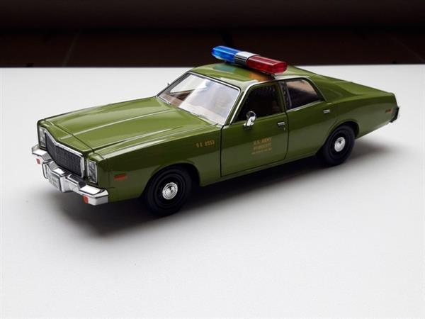 Grote foto schaalmodel plymouth fury us army the a team 1 24 hobby en vrije tijd 1 24