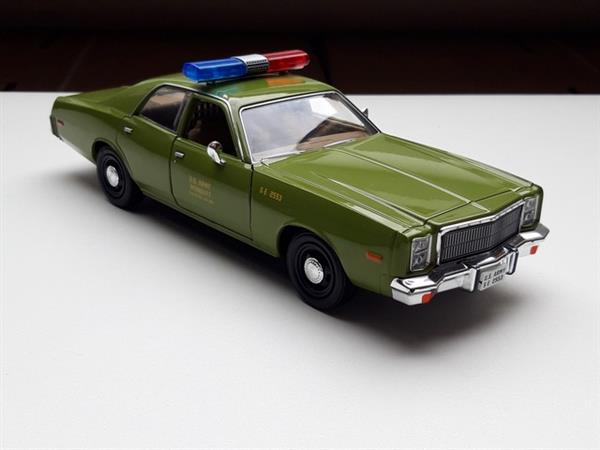 Grote foto schaalmodel plymouth fury us army the a team 1 24 hobby en vrije tijd 1 24