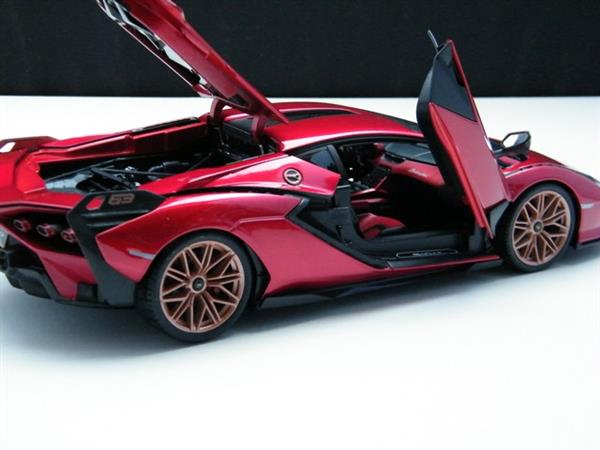 Grote foto modelauto lamborghini sian fkp37 bburago 1 18 hobby en vrije tijd 1 18