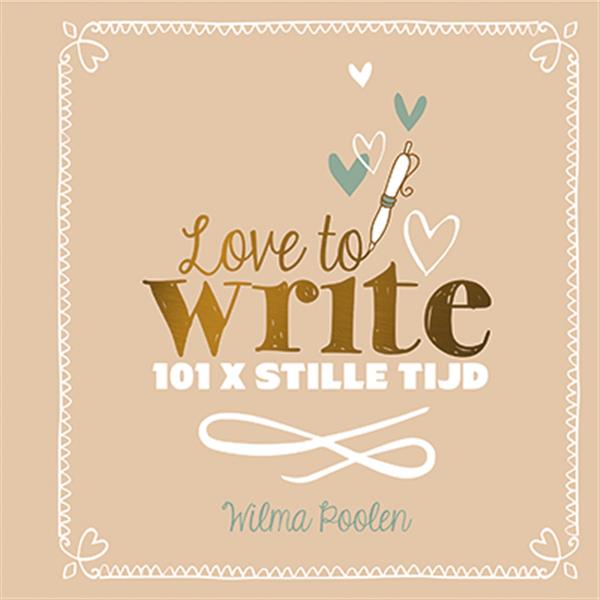 Grote foto love to write boeken overige boeken