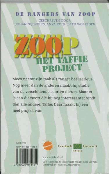 Grote foto het taffie project de rangers van zoop boeken jeugd 13 jaar en ouder