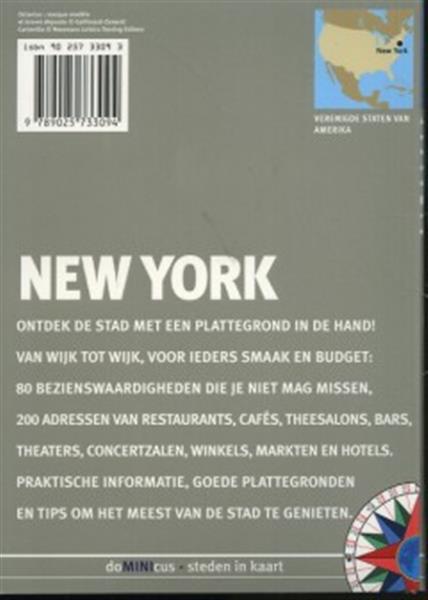Grote foto new york dominicus steden in kaart boeken overige boeken