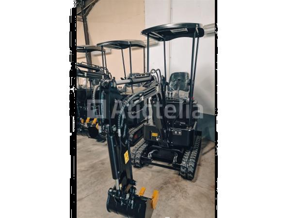 Grote foto minigraver 1000kg 10pk nieuw doe het zelf en verbouw hefwerktuigen