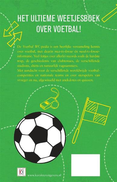 Grote foto voetbal wc pedia boeken hobby en vrije tijd