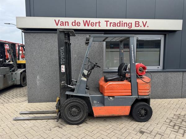 Grote foto toyota 42 5fgf20 duplo 330 freelift lpg 1993 agrarisch heftrucks