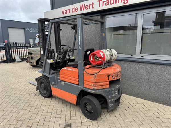 Grote foto toyota 42 5fgf20 duplo 330 freelift lpg 1993 agrarisch heftrucks