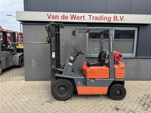 Grote foto toyota 42 5fgf20 duplo 330 freelift lpg 1993 agrarisch heftrucks