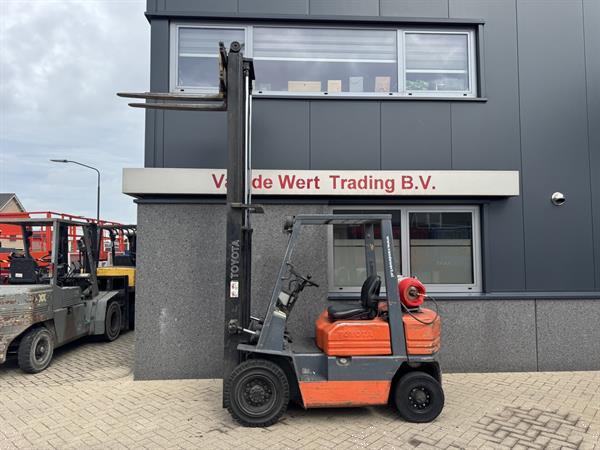 Grote foto toyota 42 5fgf20 duplo 330 freelift lpg 1993 agrarisch heftrucks