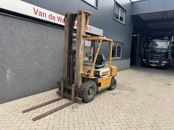 Grote foto komatsu fd25 8 triplo 600 freelift 3e functie isuzu diesel agrarisch heftrucks