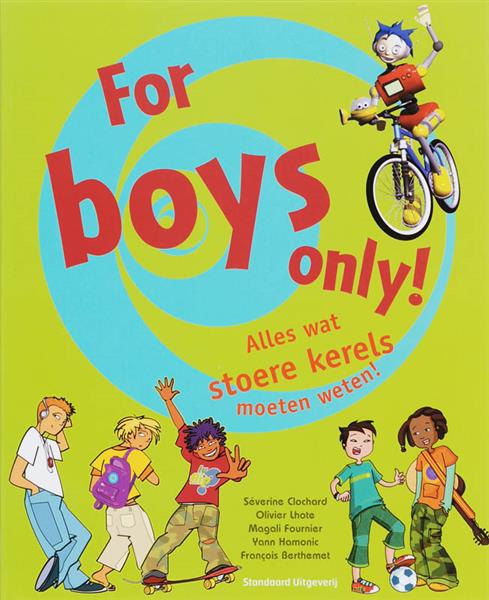 Grote foto for boys only boeken overige boeken