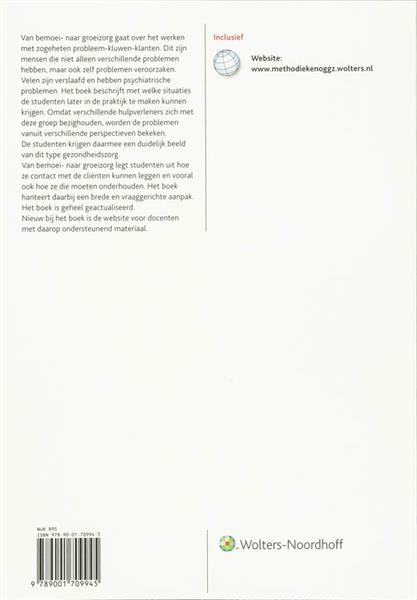 Grote foto van bemoei naar groeizorg boeken wetenschap
