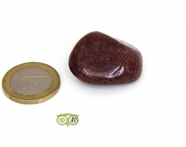 Grote foto rode aventurijn knuffelsteen nr 4 18 gram verzamelen overige verzamelingen