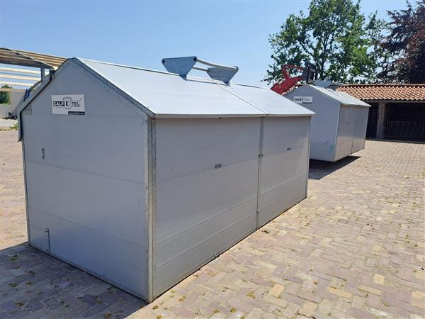 Grote foto gebruikte calfotel verplaatsbare eenling units direct beschikbaar verkocht dieren en toebehoren runderen