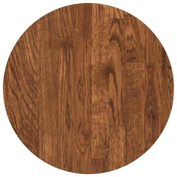 Grote foto vidaxl tafelblad anders donkerbruin 30 x 4 cm massief eikenhout antiek en kunst stoelen en banken