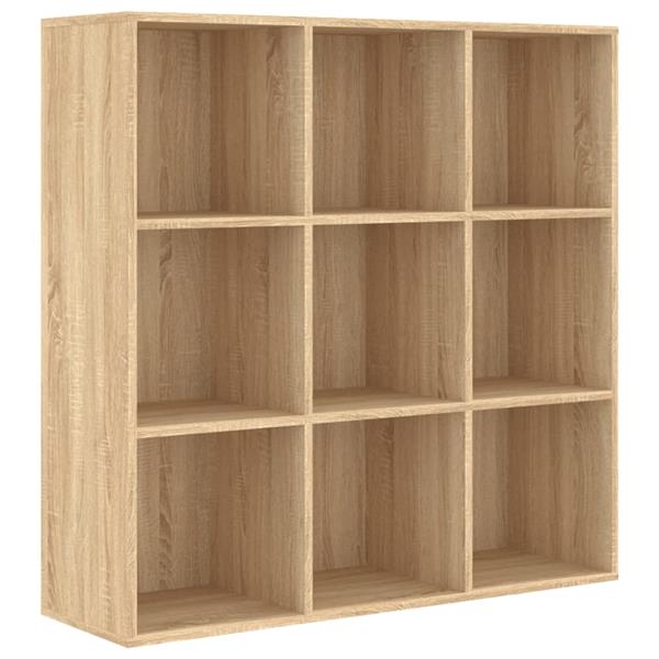 Grote foto vidaxl boekenkast 98x29x97 5 cm bewerkt hout sonoma eikenkleurig huis en inrichting overige