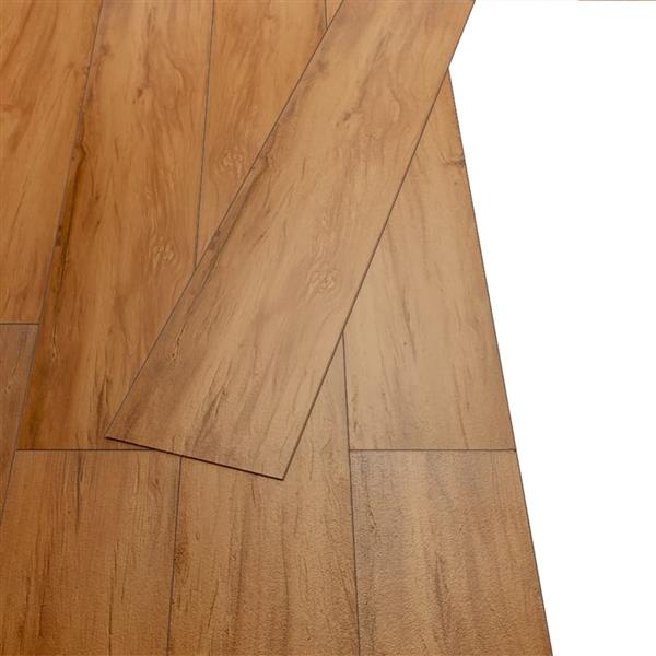 Grote foto vidaxl vloerplanken zelfklevend 5 02 m 2 mm pvc natuurlijke iep doe het zelf en verbouw tegels