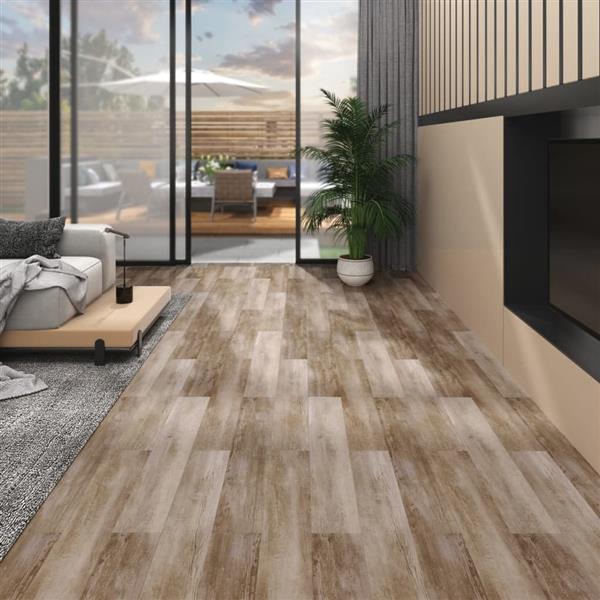 Grote foto vidaxl vloerplanken zelfklevend 5 02 m 2 mm pvc woodwash doe het zelf en verbouw tegels