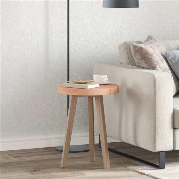 Grote foto vidaxl tafelblad anders lichtbruin 40 x 4 cm massief eikenhout antiek en kunst stoelen en banken