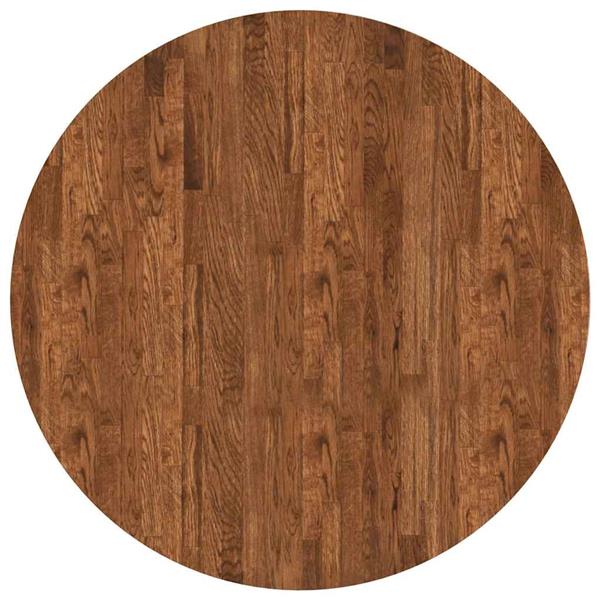 Grote foto vidaxl tafelblad anders donkerbruin 90 x 2.5 cm massief eikenhout antiek en kunst stoelen en banken