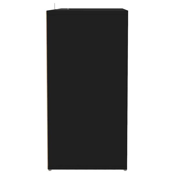 Grote foto vidaxl schoenenkast 60x35x70 cm bewerkt hout zwart huis en inrichting overige