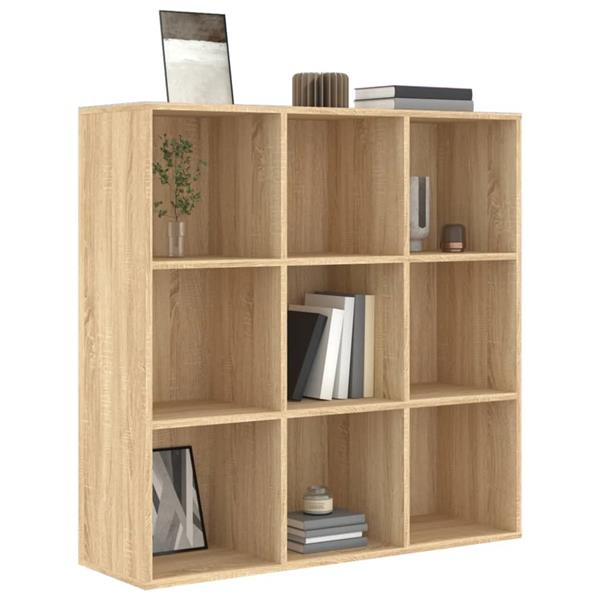 Grote foto vidaxl boekenkast 98x29x97 5 cm bewerkt hout sonoma eikenkleurig huis en inrichting overige
